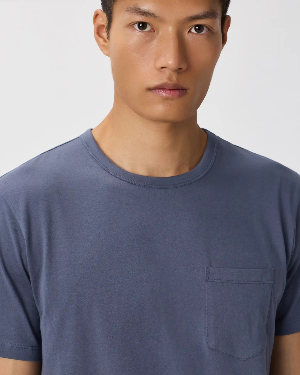 100% Pima Cotton Luxe Touch Pocket Tee