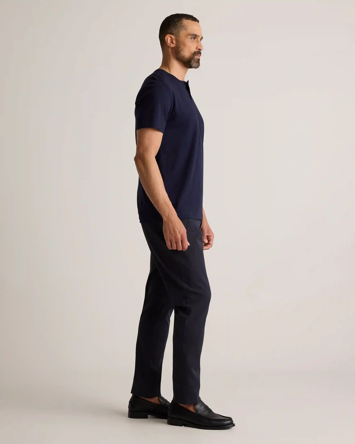 100% Pima Cotton Luxe Touch Henley