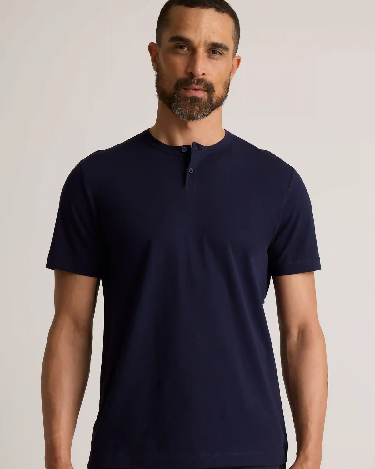 100% Pima Cotton Luxe Touch Henley