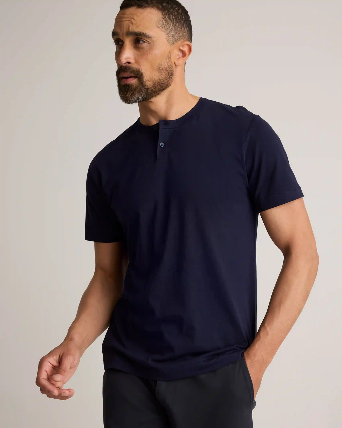 100% Pima Cotton Luxe Touch Henley
