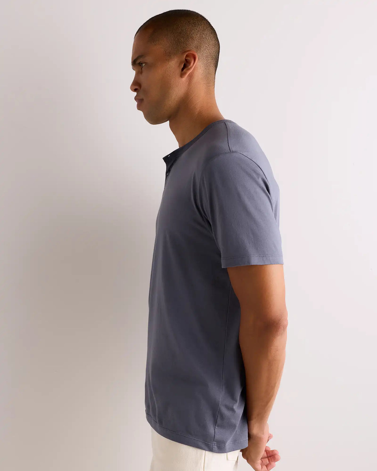 100% Pima Cotton Luxe Touch Henley