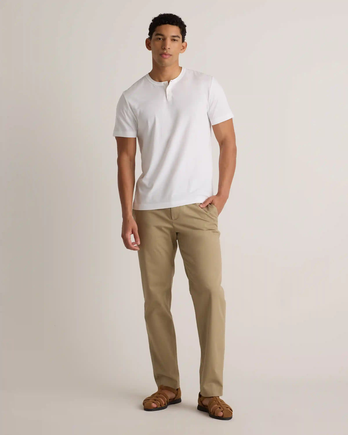 100% Pima Cotton Luxe Touch Henley
