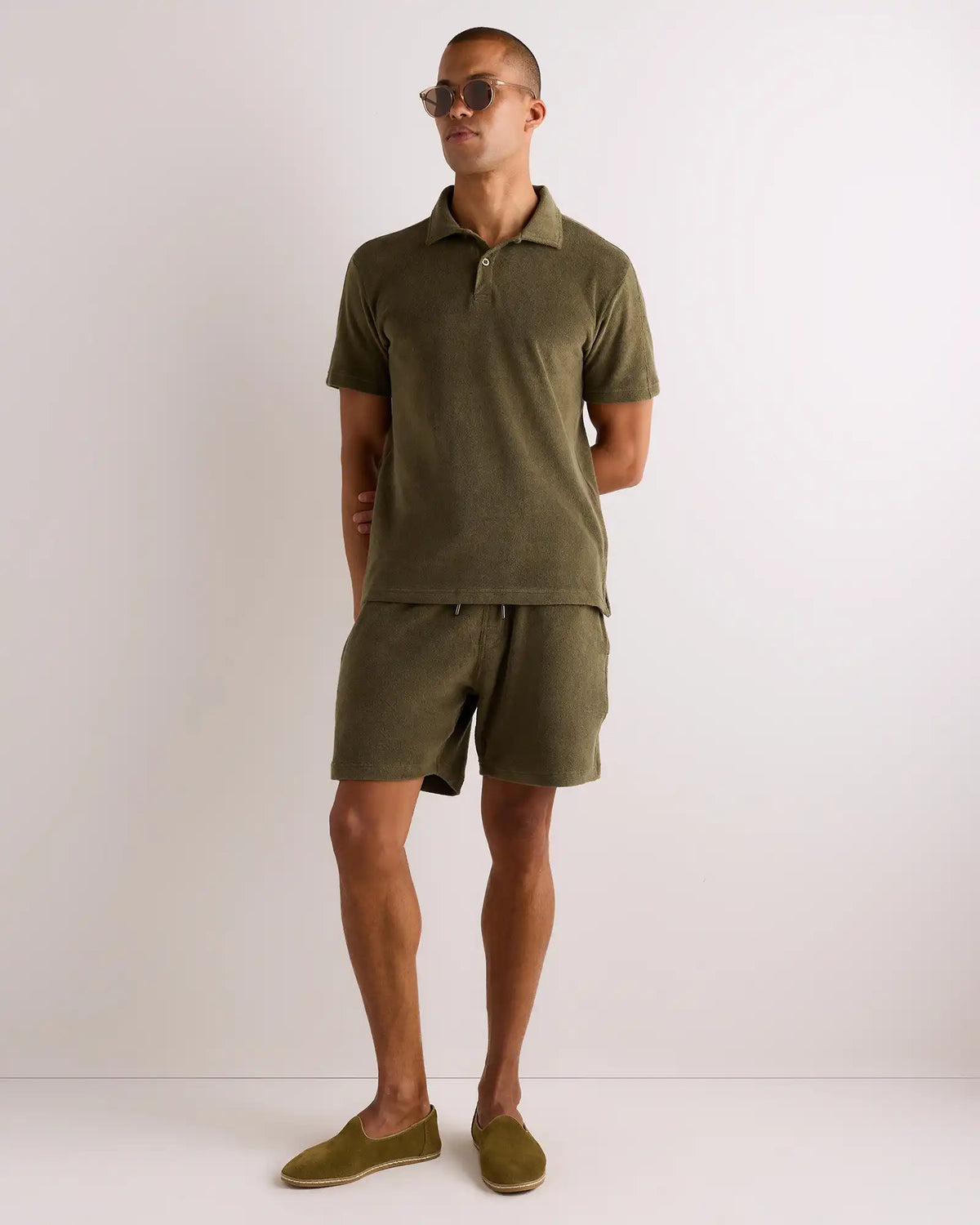 100% Organic Cotton Terry Towel Polo