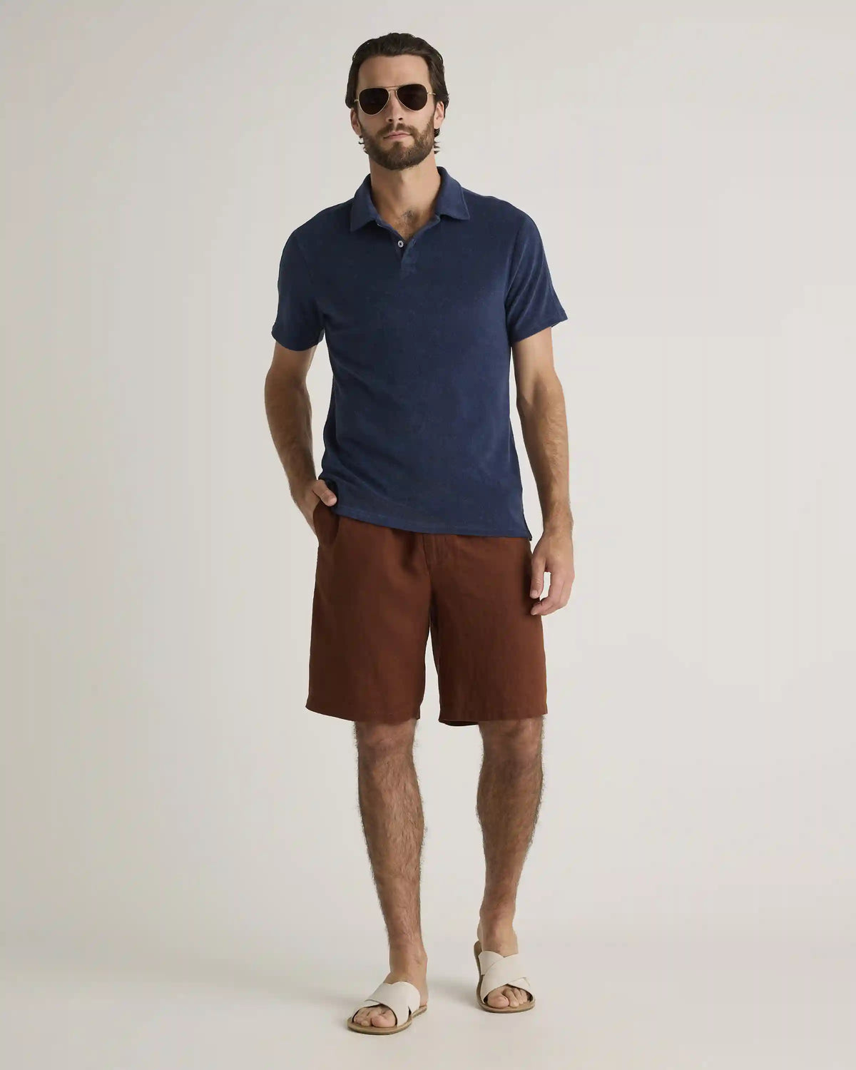 100% Organic Cotton Terry Towel Polo