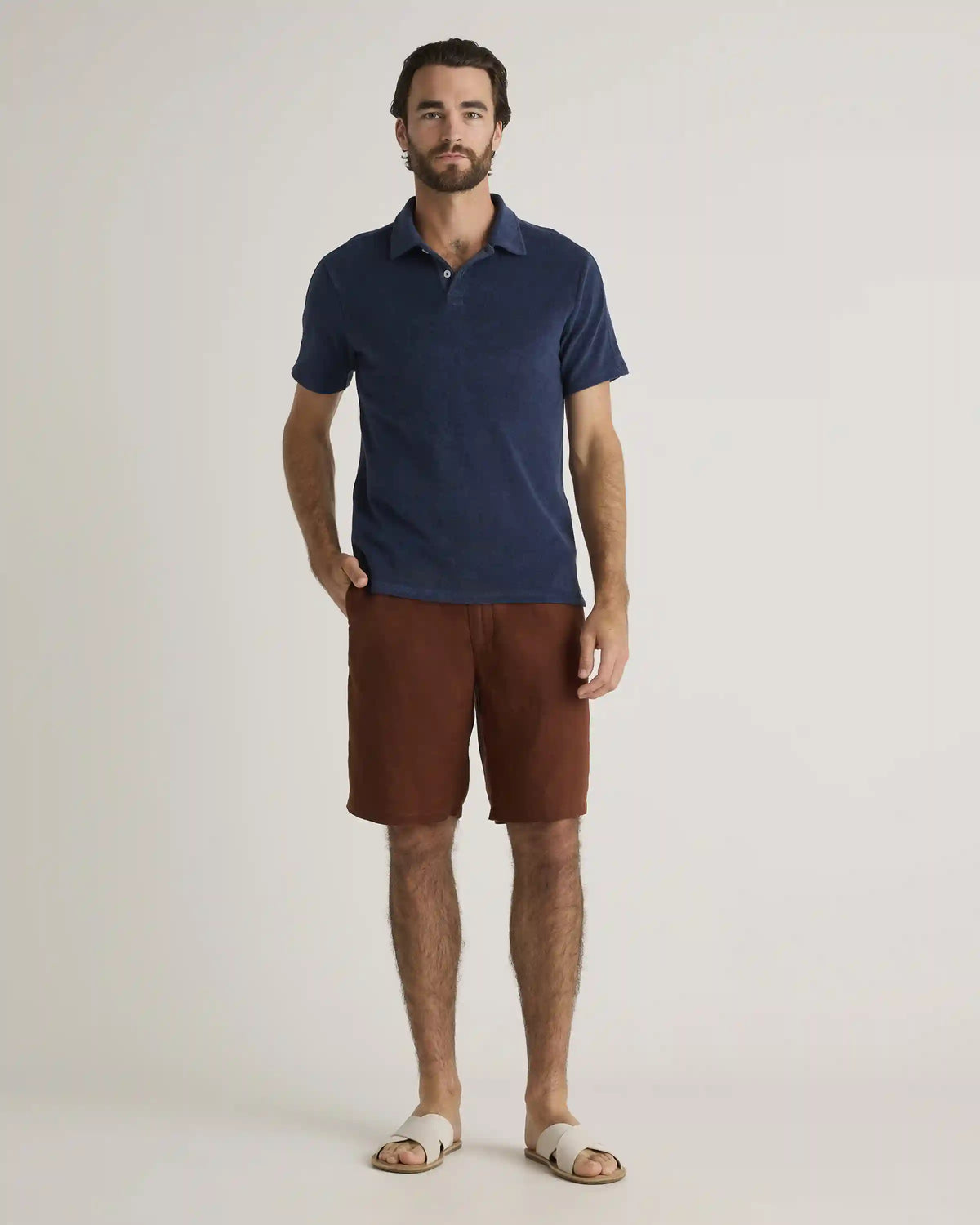 100% Organic Cotton Terry Towel Polo