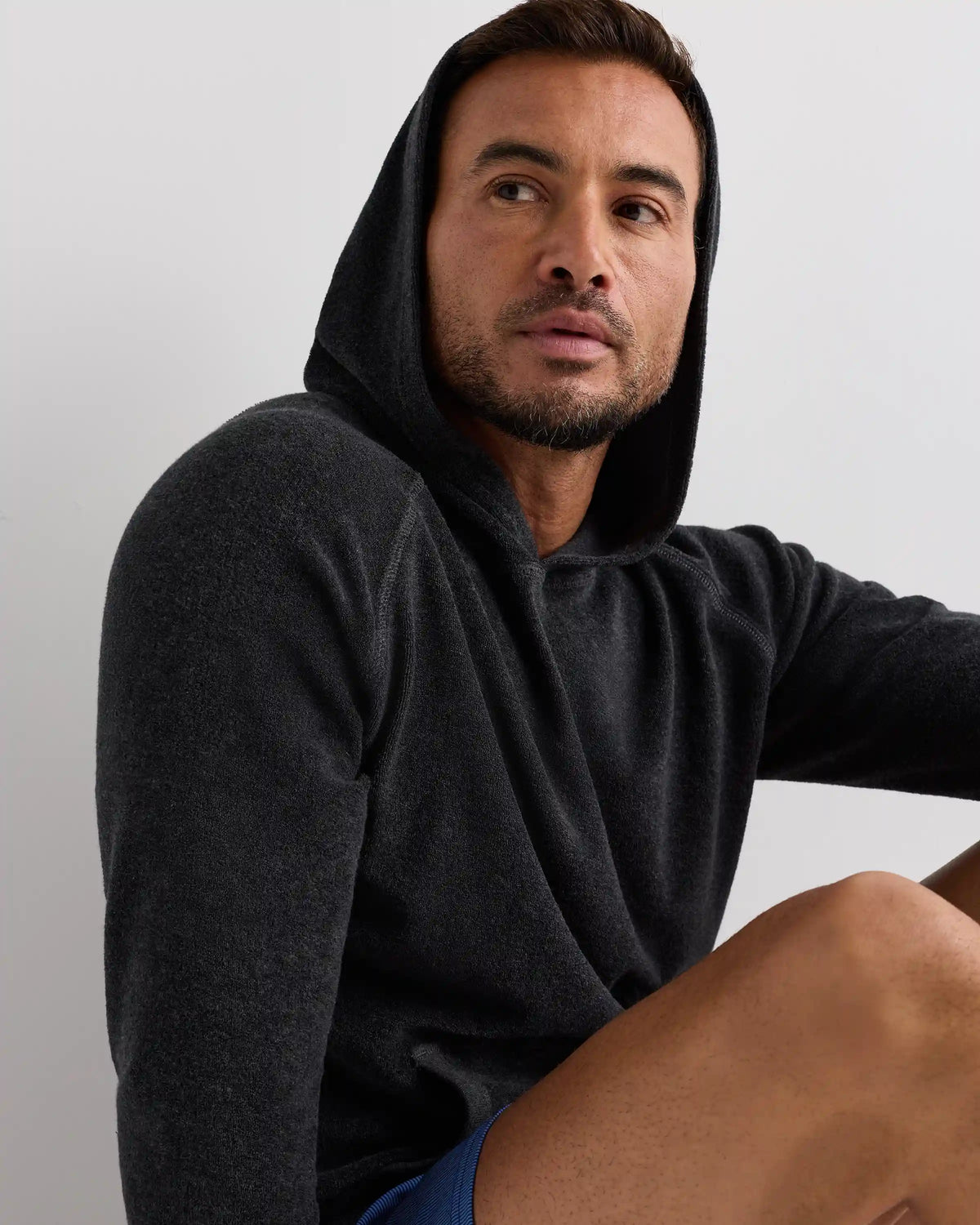100% Organic Cotton Terry Towel Pullover Hoodie