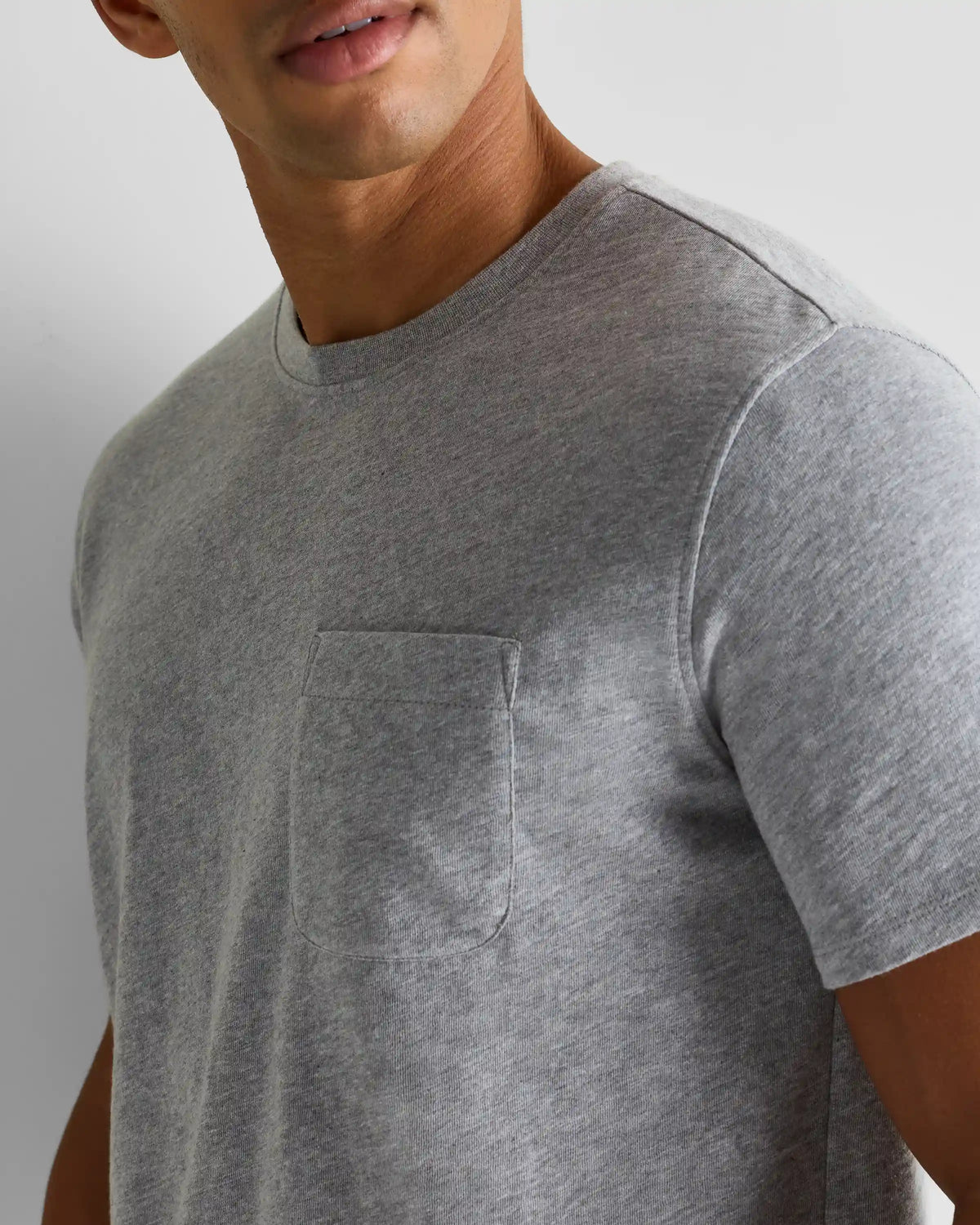 100% Organic Cotton Slub Pocket Tee