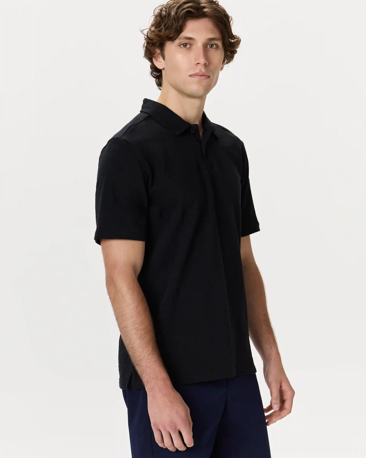 100% Organic Cotton Slub Polo