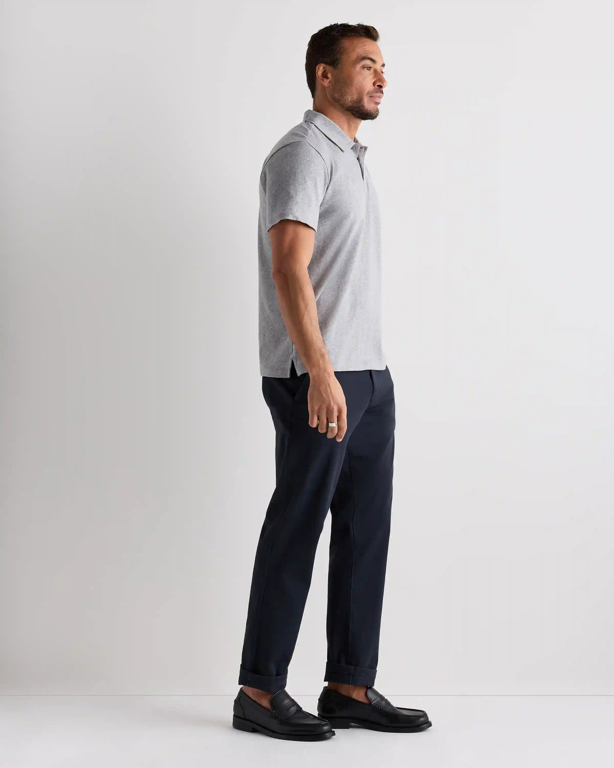 100% Organic Cotton Slub Polo