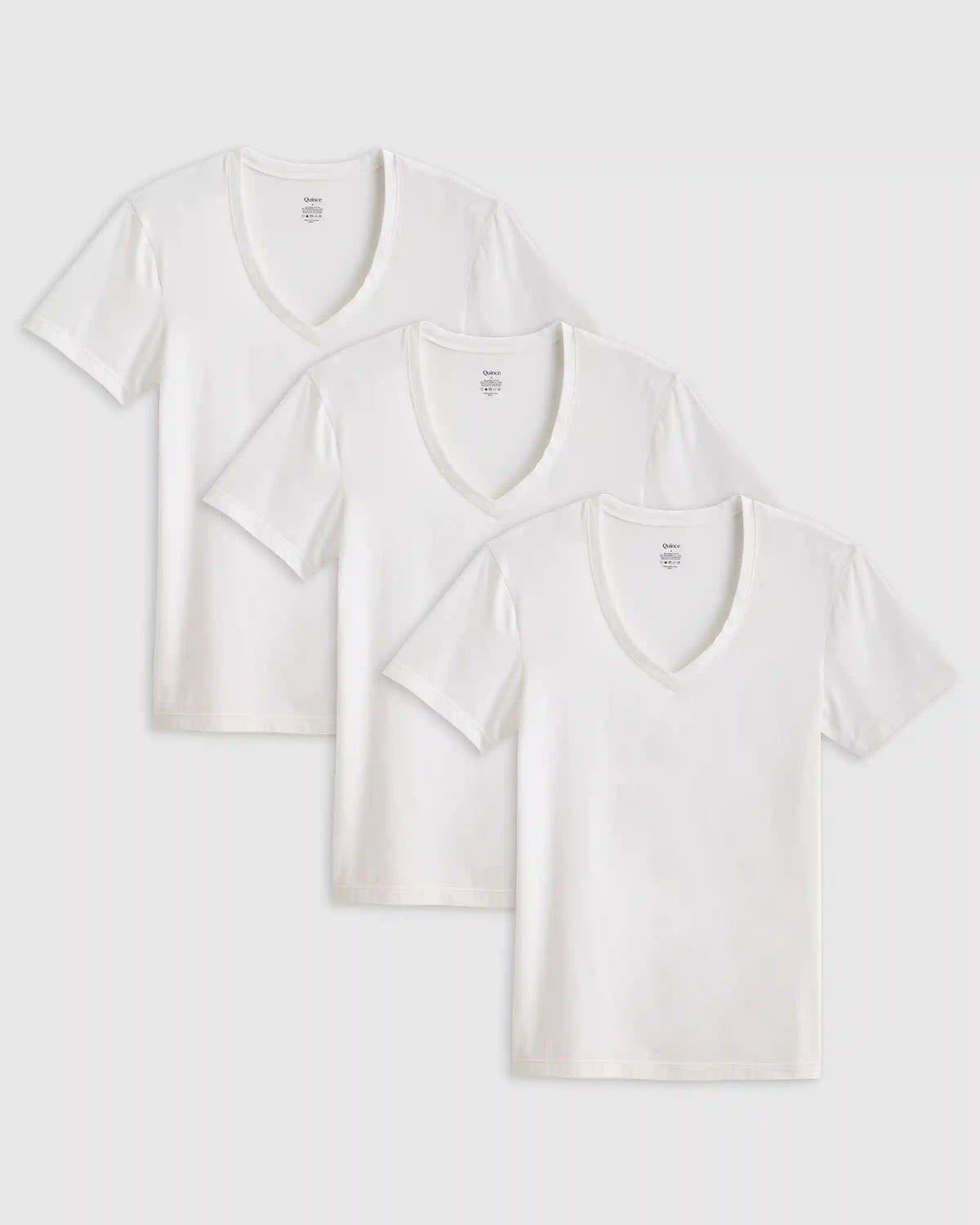 Soft Stretch V-Neck Undershirt (3-Pack)