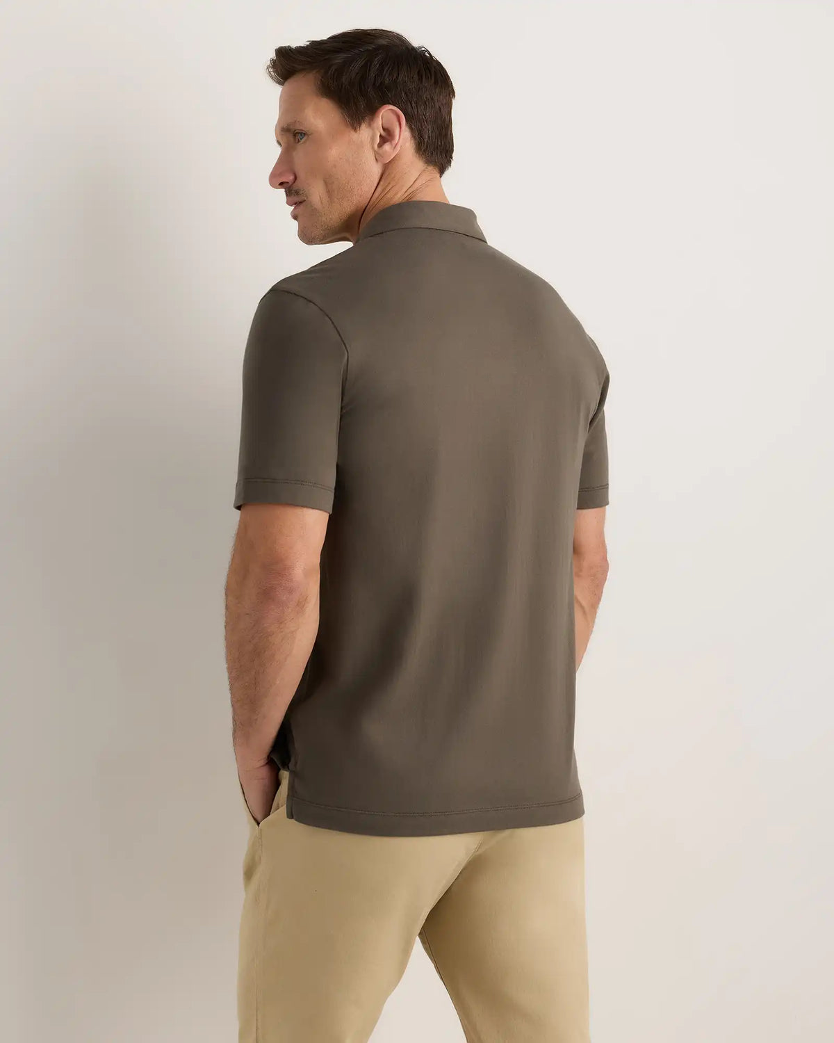 100% Organic Sueded Jersey Polo