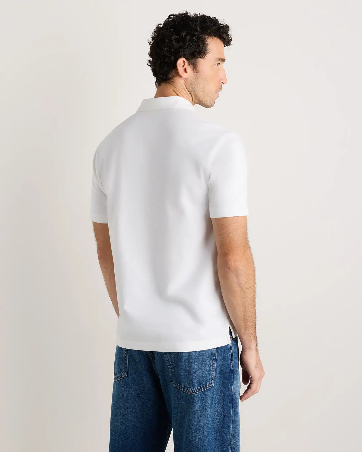 100% Organic Sueded Jersey Polo
