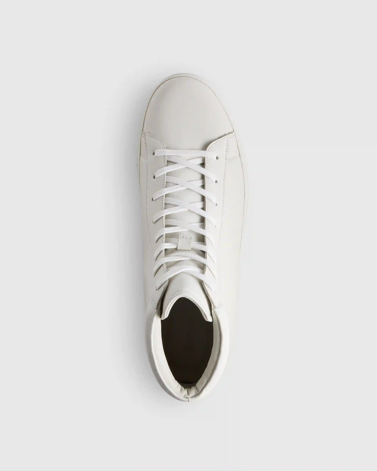 Italian Leather High Top Everyday Sneaker