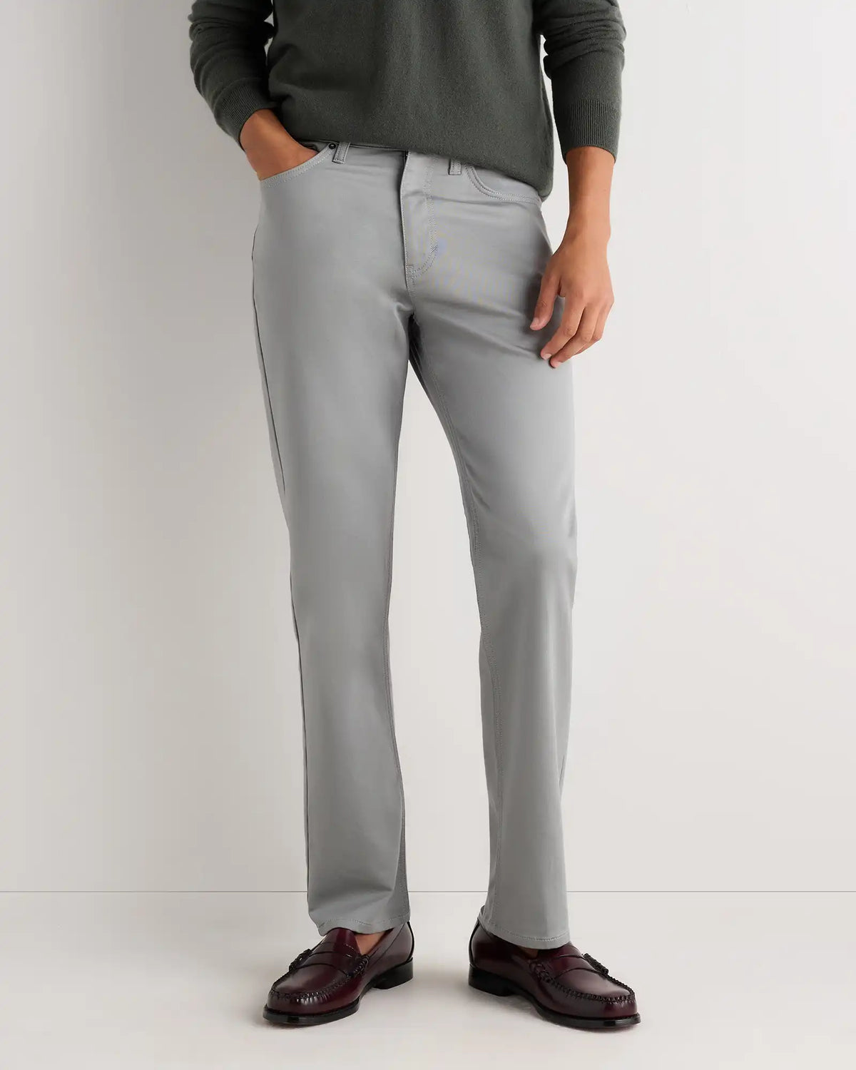 Comfort Stretch Traveler 5-Pocket Pants - Straight