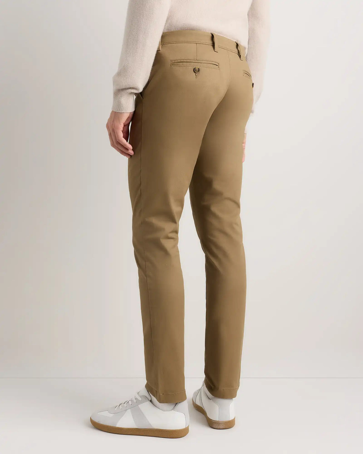 Organic Cotton Stretch Chino Pants - Slim