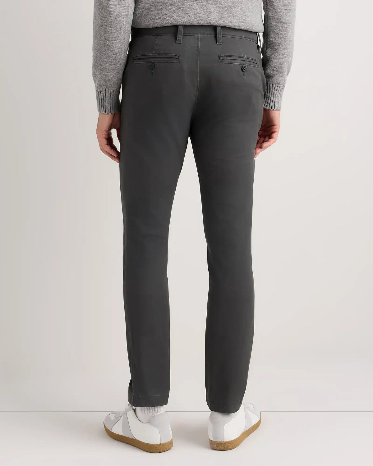 Organic Cotton Stretch Chino Pants - Slim