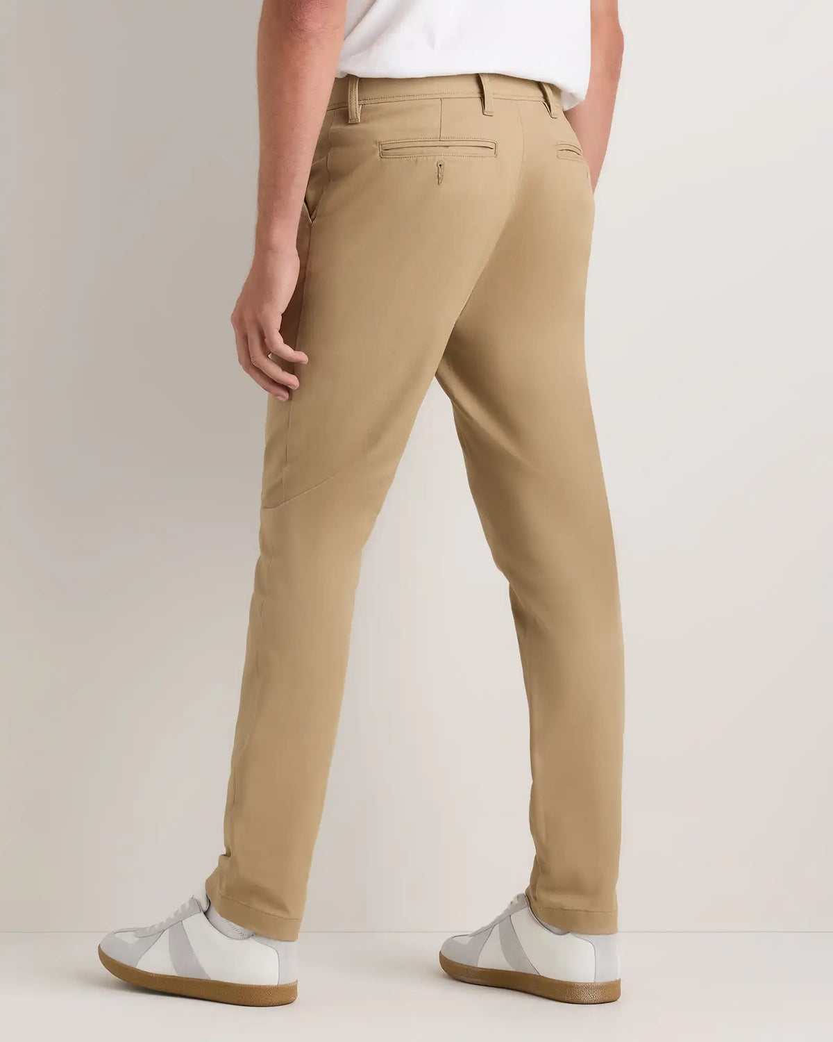 Organic Cotton Stretch Chino Pants - Slim