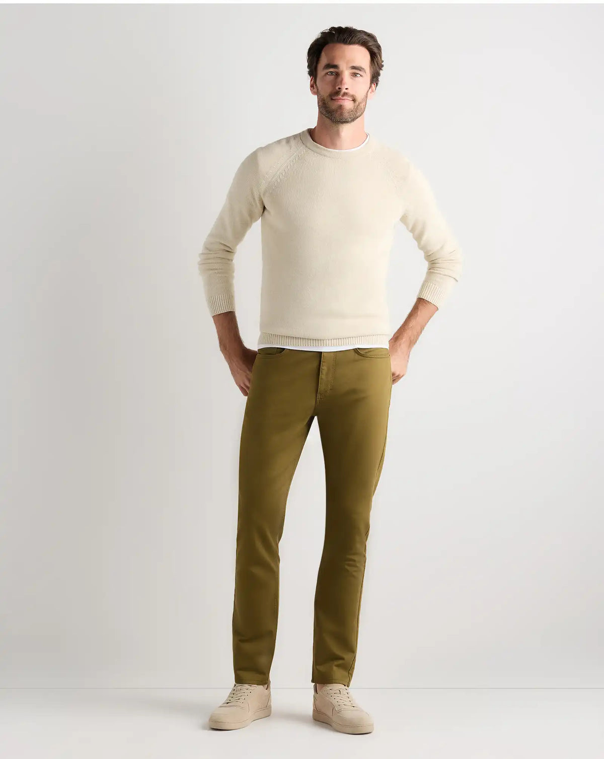 Comfort Stretch Traveler 5-Pocket Pants - Athletic Tapered