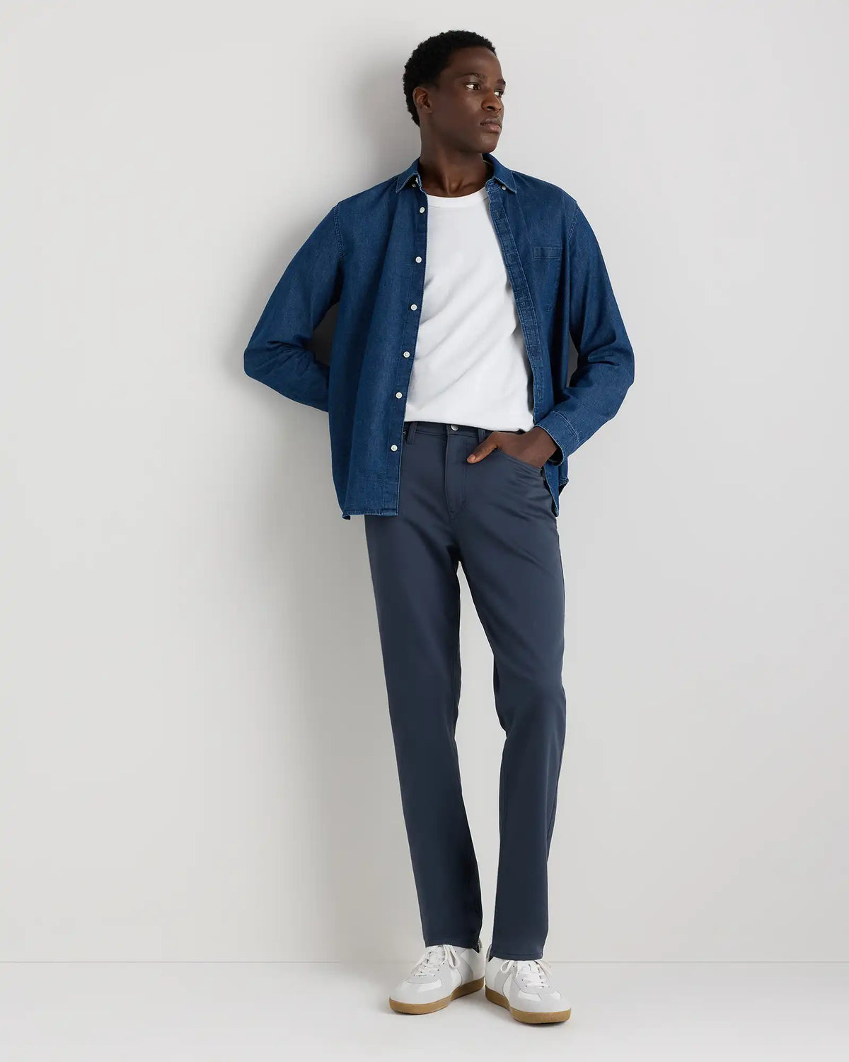 Comfort Stretch Traveler 5-Pocket Pants - Athletic Tapered