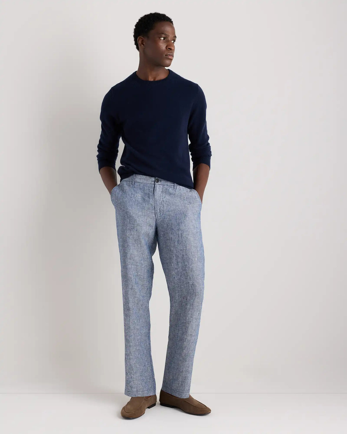 100% European Linen Trousers