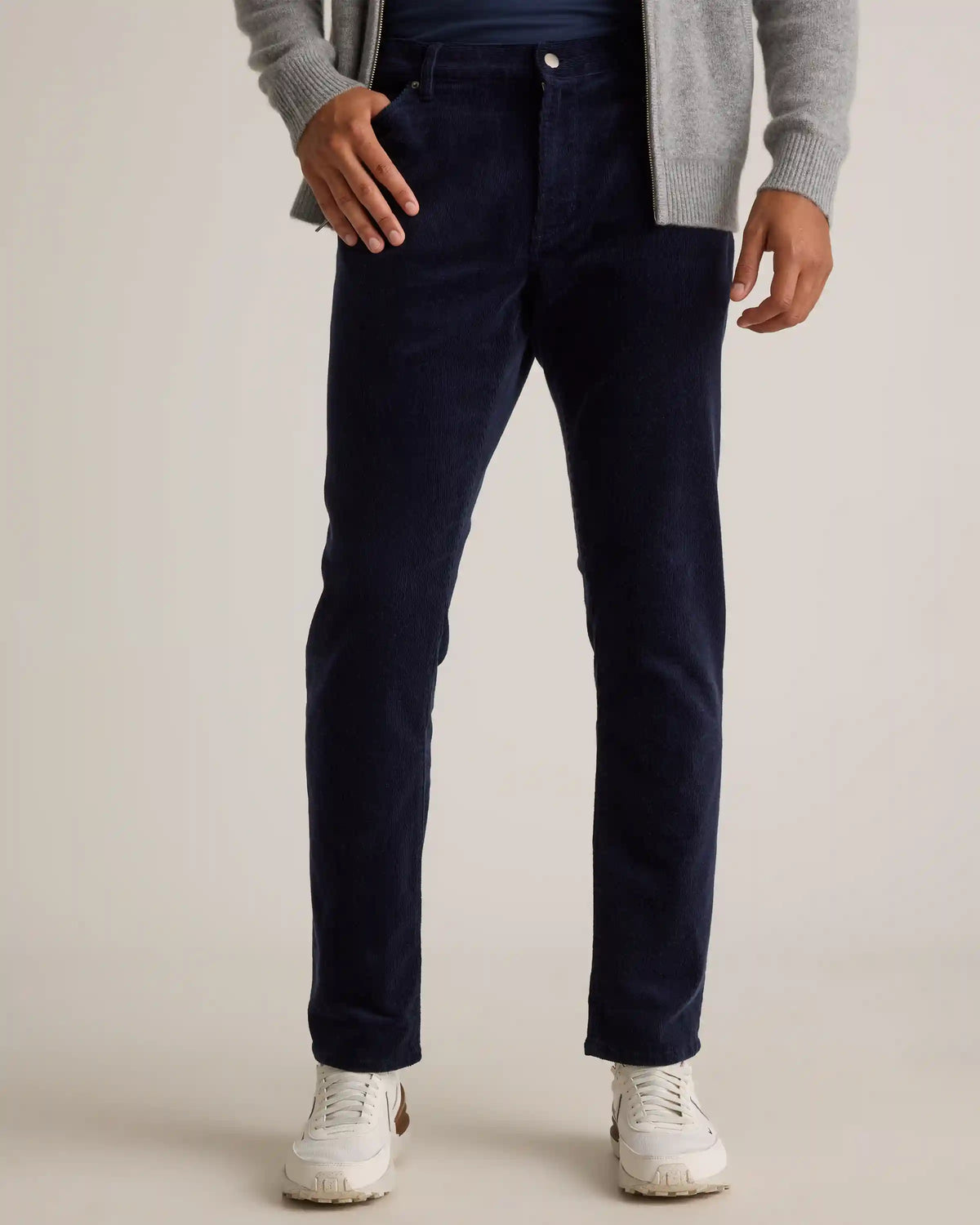 Organic Stretch Corduroy 5-Pocket Pants