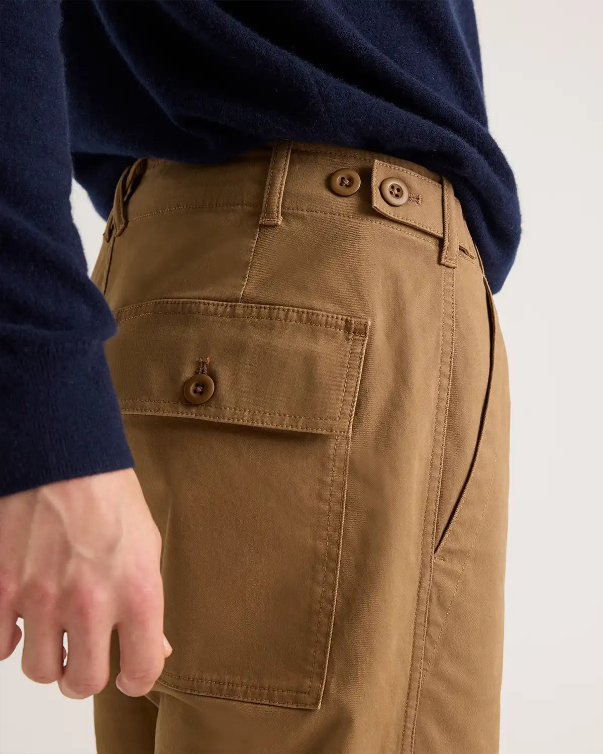 Organic Cotton Classic Chino Field Pants