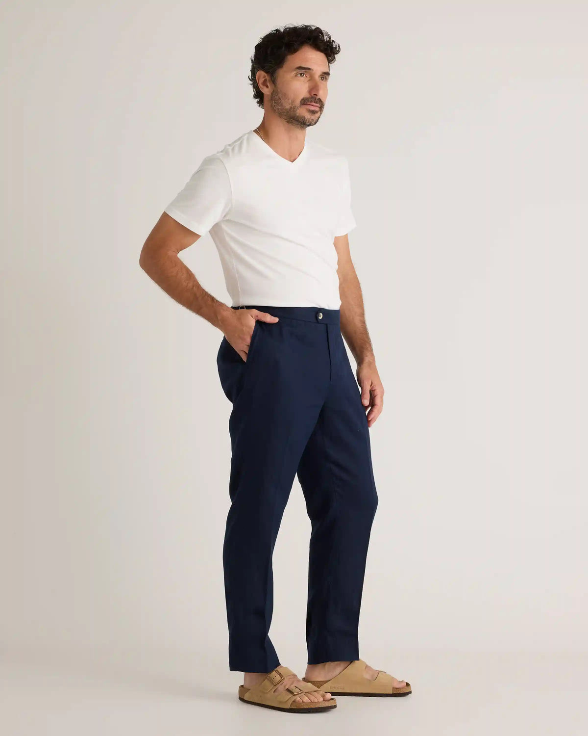 100% European Linen Dress Pants