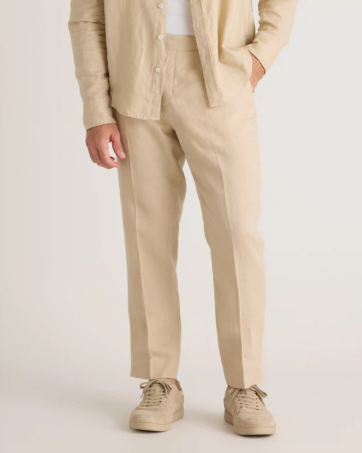 100% European Linen Dress Pants