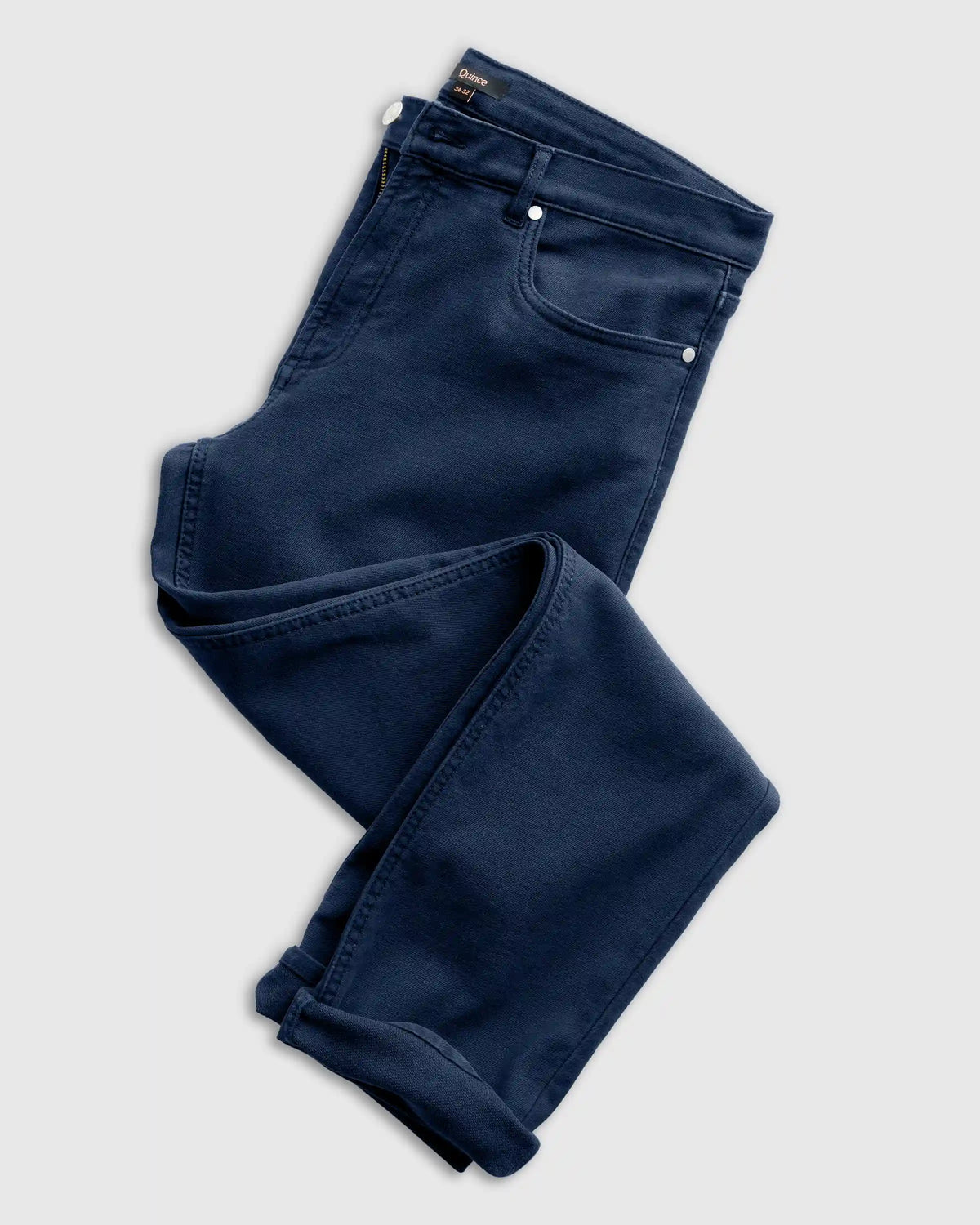 French Terry 5-Pocket Pants - Slim