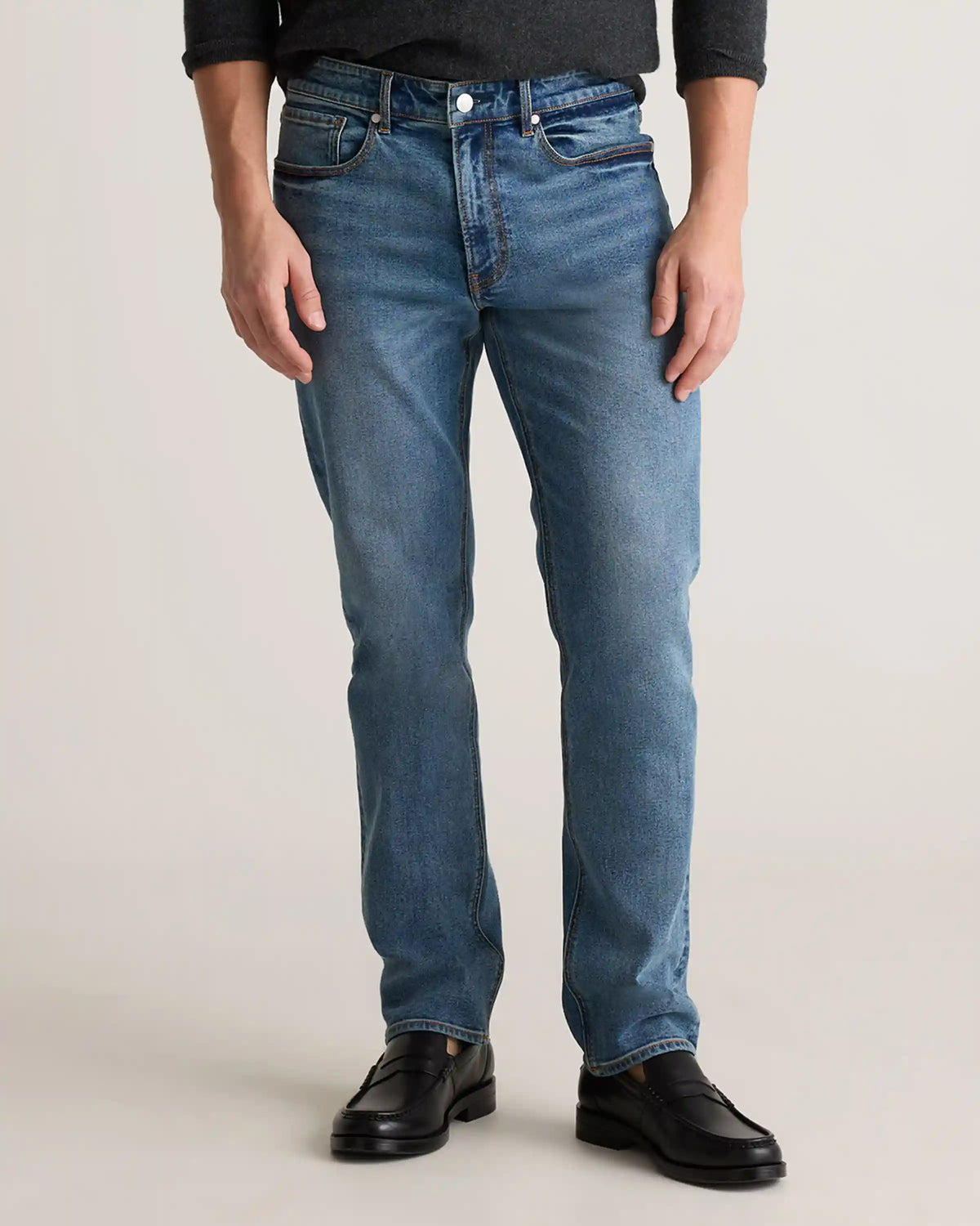 Warren Stretch Straight Jeans