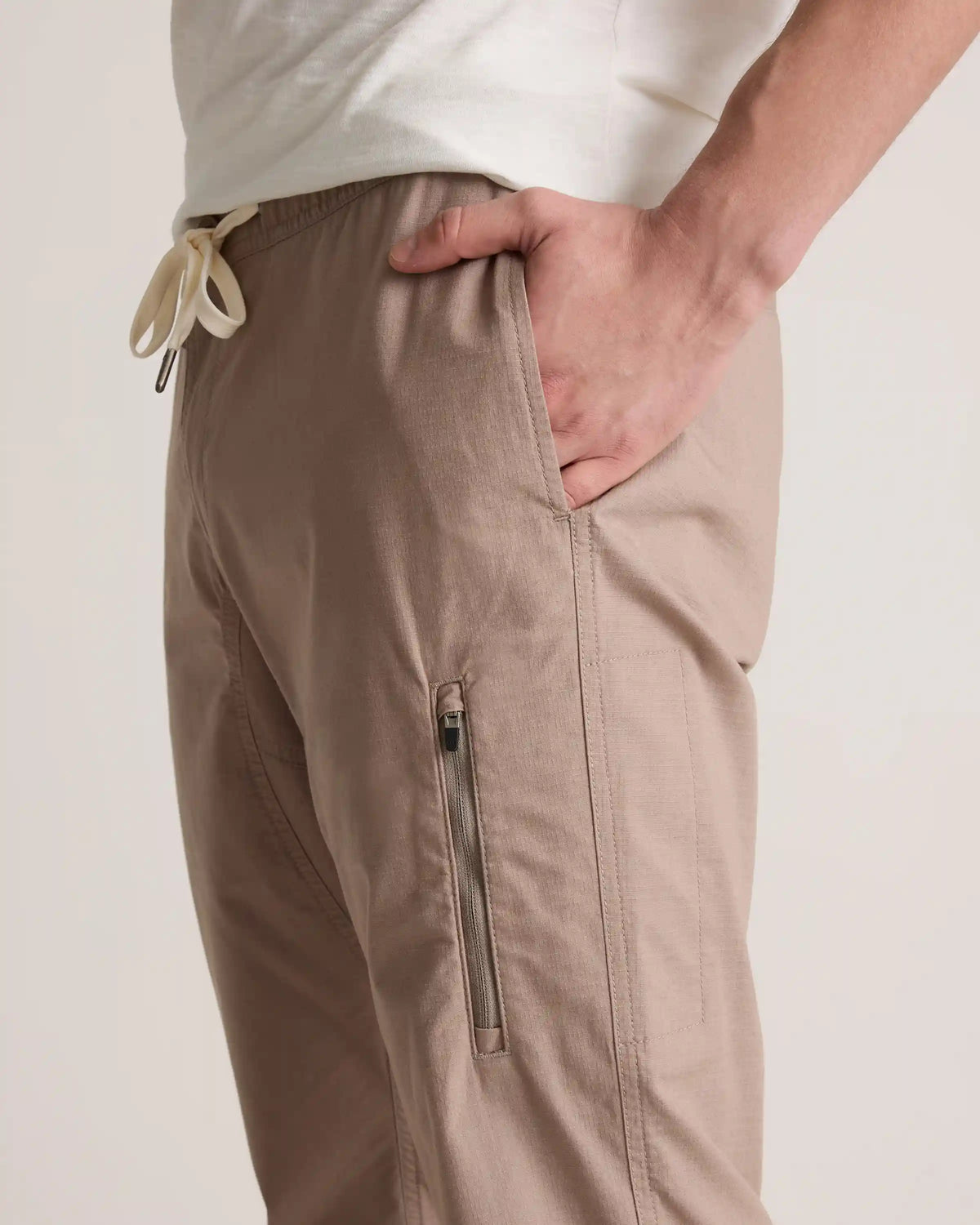 Organic Stretch Ripstop Straight Pants