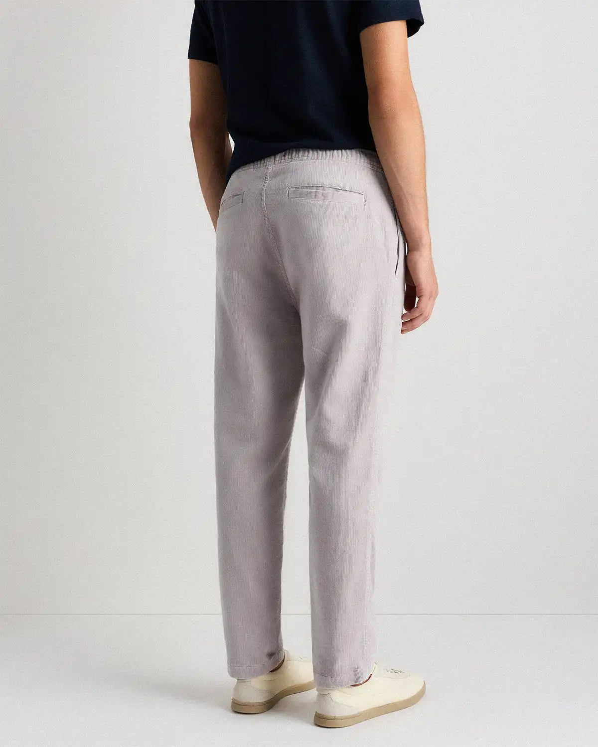 Organic Stretch Corduroy Drawstring Trousers
