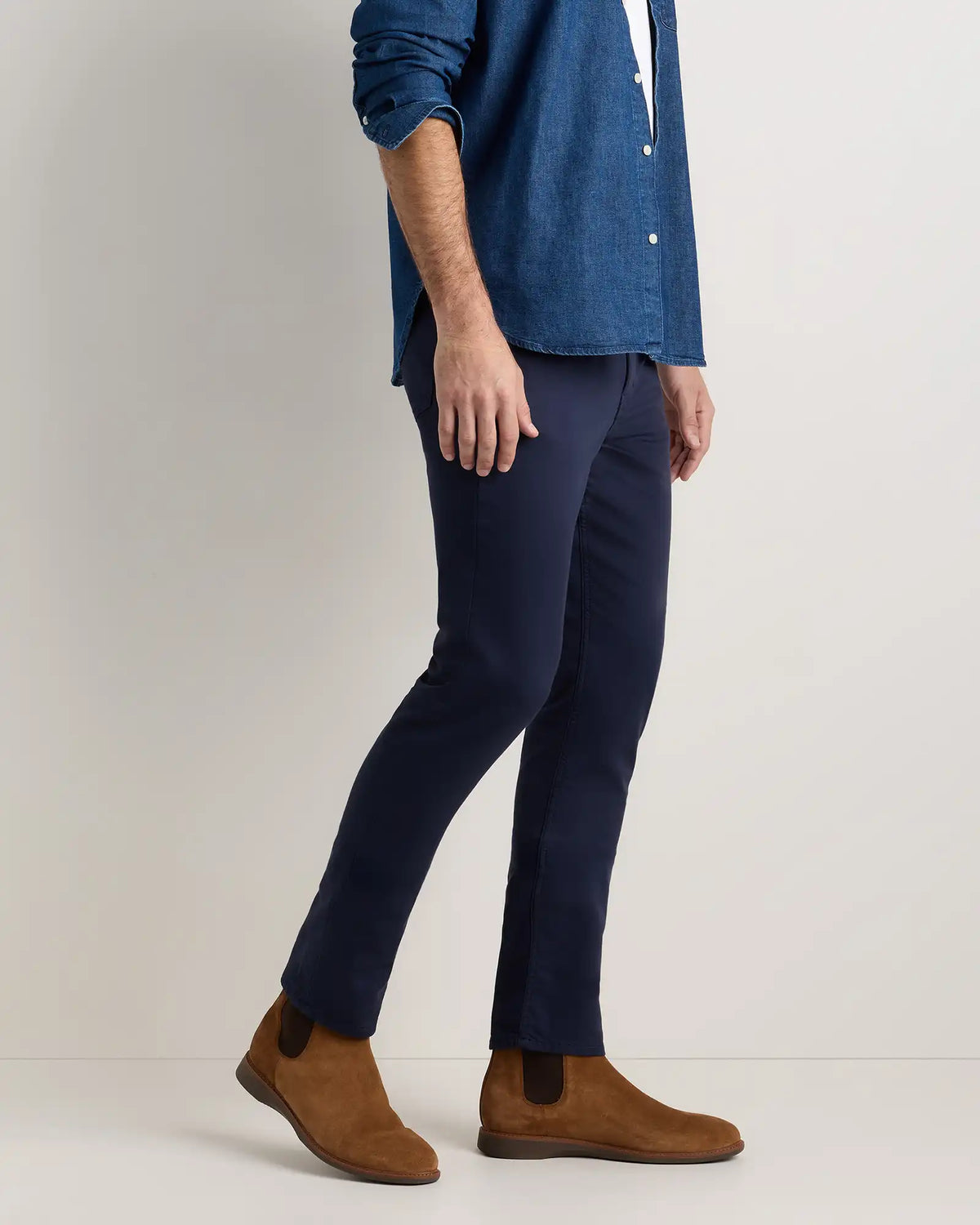 Comfort Stretch Traveler 5-Pocket Pants - Slim
