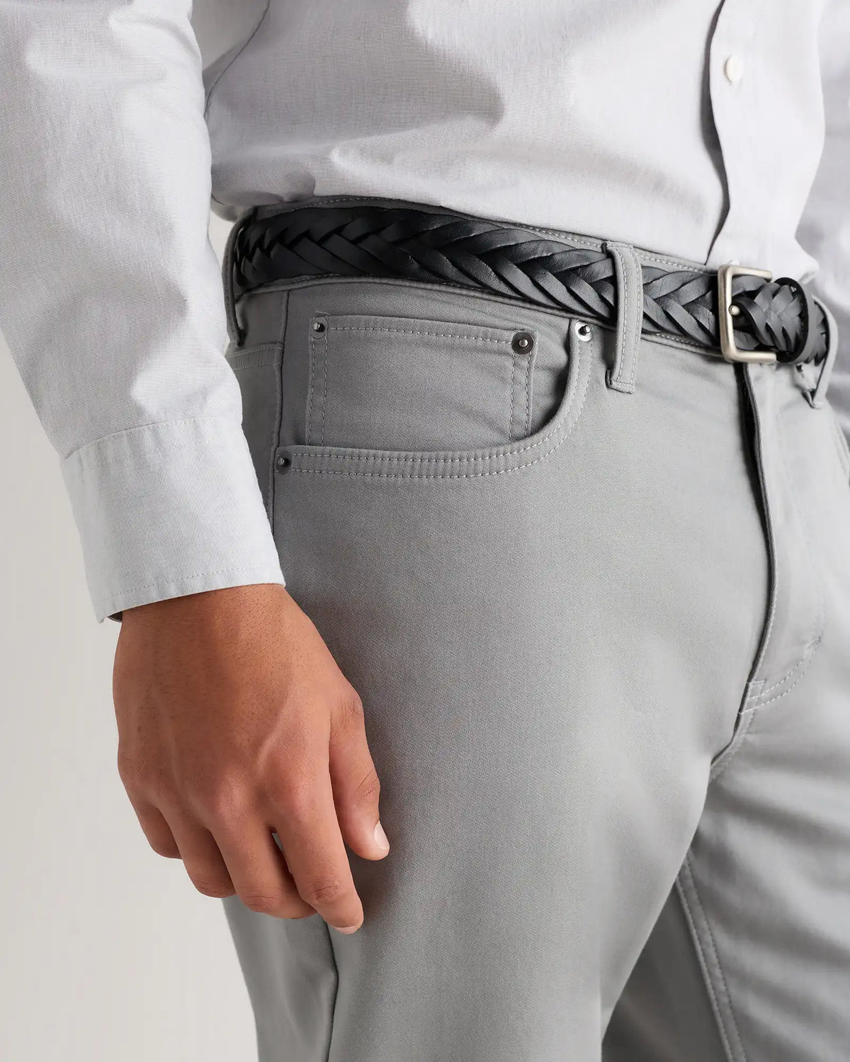 Comfort Stretch Traveler 5-Pocket Pants - Slim