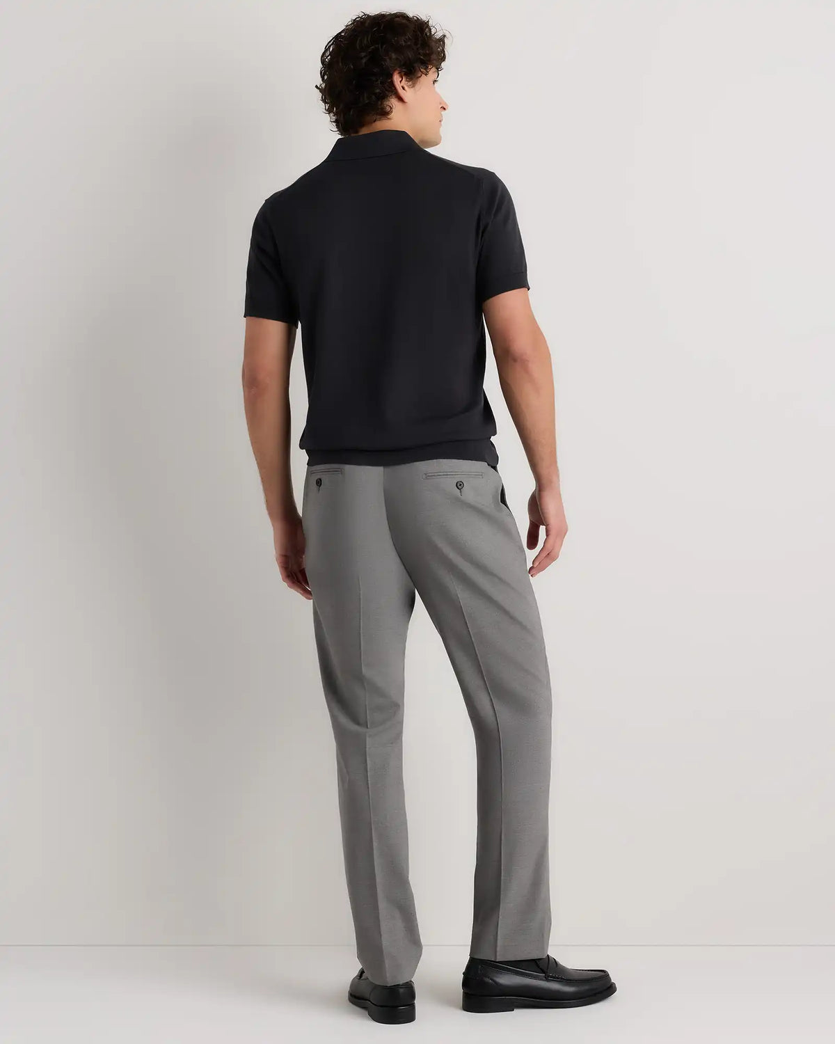 Stretch Wool Dress Pants - Straight