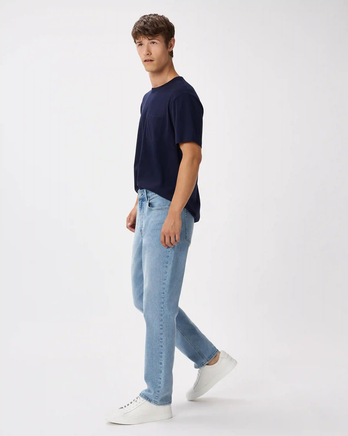 Warren Stretch Athletic Tapered Jeans