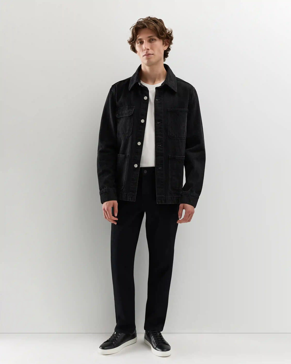 Warren Stretch Athletic Tapered Jeans