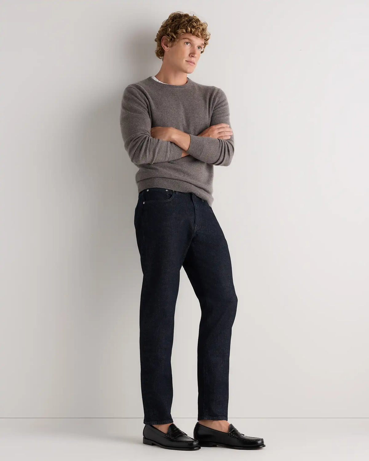 Warren Stretch Athletic Tapered Jeans