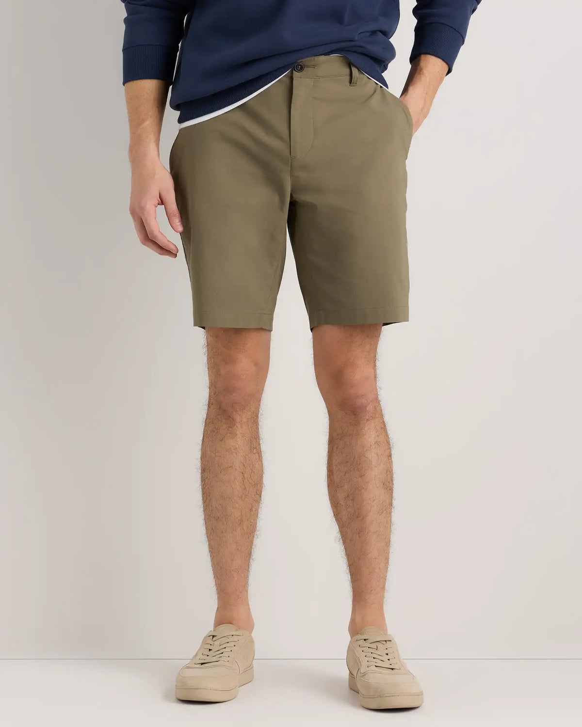 Organic Cotton Coolmax® Chino Shorts - 9"