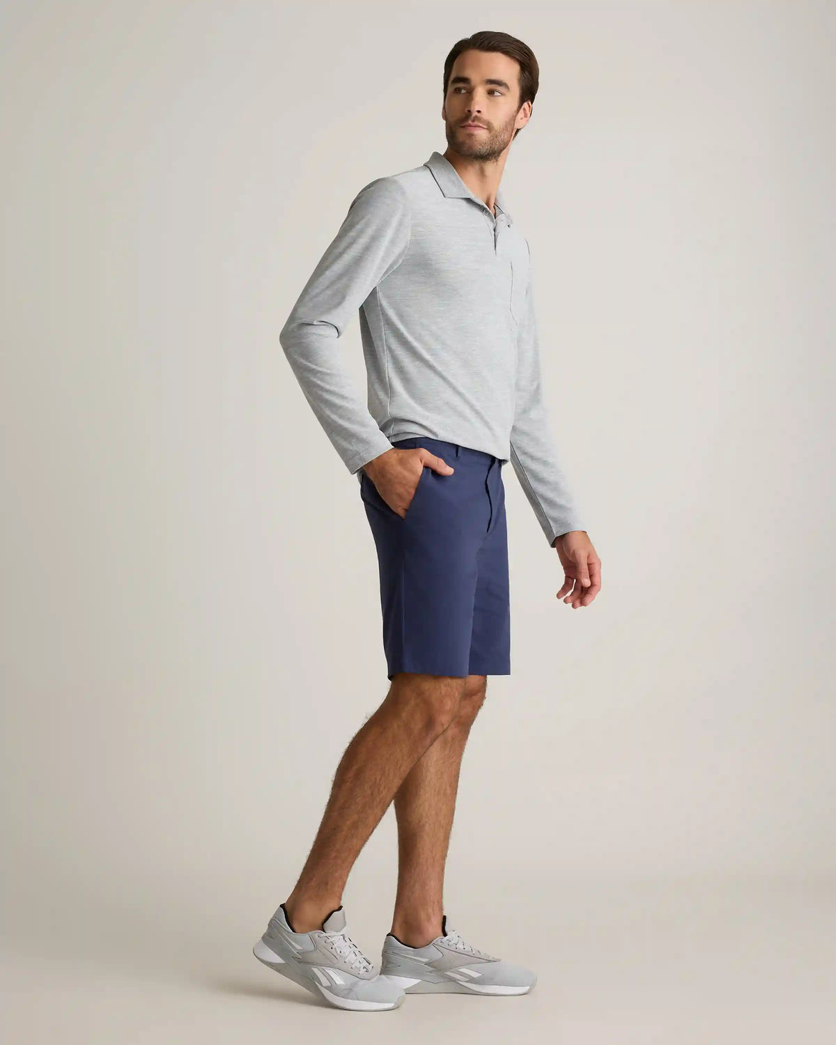 Organic Cotton Coolmax® Chino Shorts - 9"