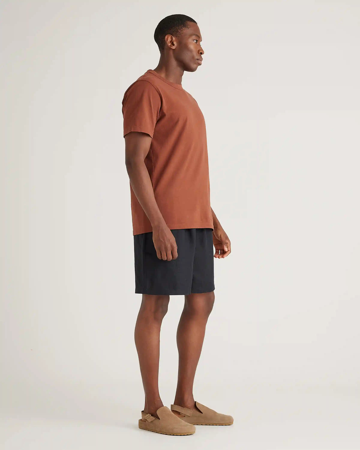 100% European Linen Shorts - 8"