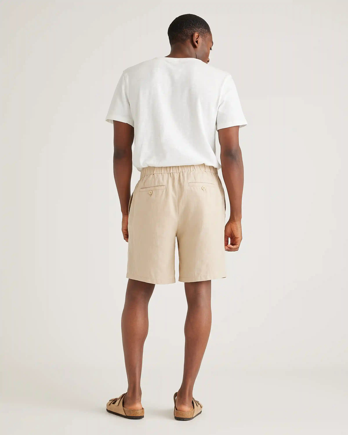 100% European Linen Shorts - 8"