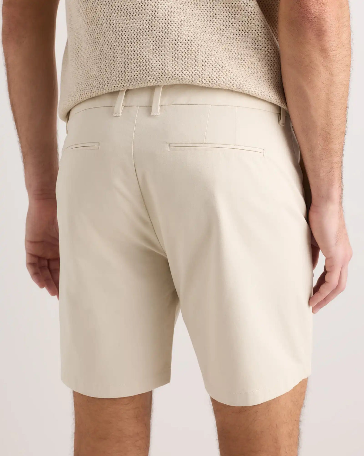 Organic Cotton Classic Stretch Chino Shorts - 7"