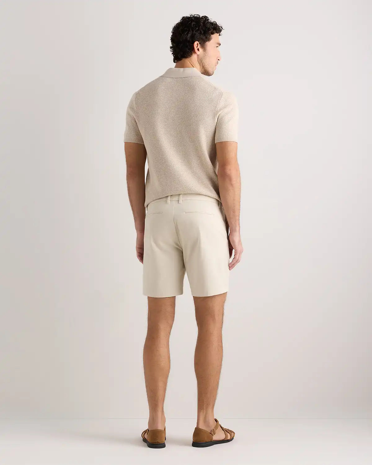 Organic Cotton Classic Stretch Chino Shorts - 7"