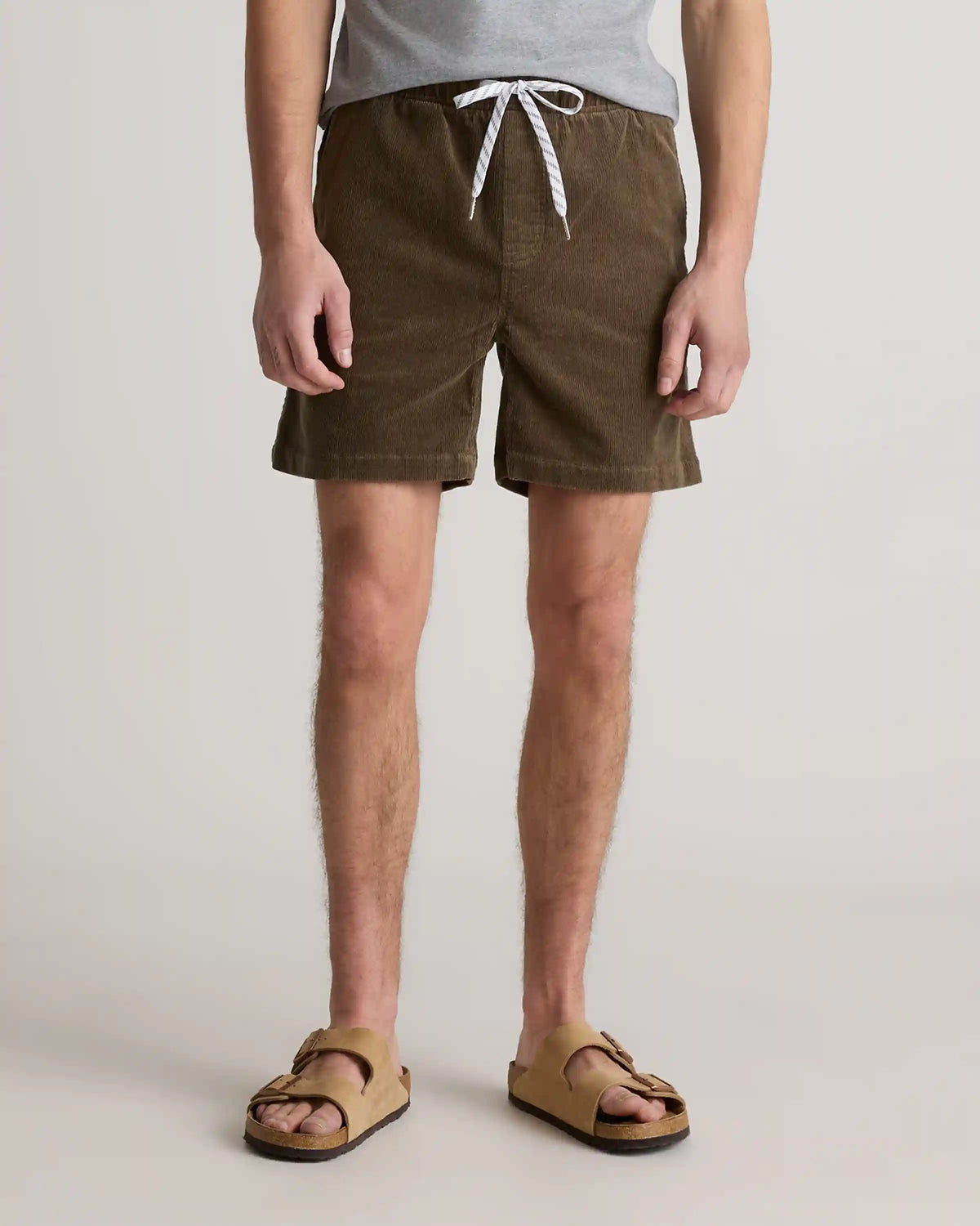 Organic Stretch Corduroy Shorts - 6"