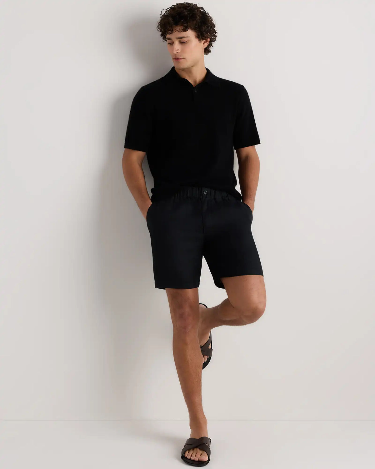 100% European Linen Shorts - 7"