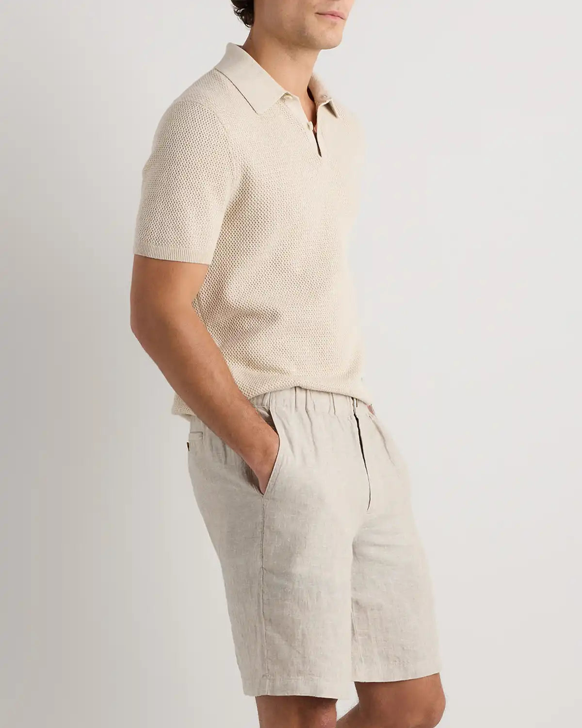100% European Linen Shorts - 9"