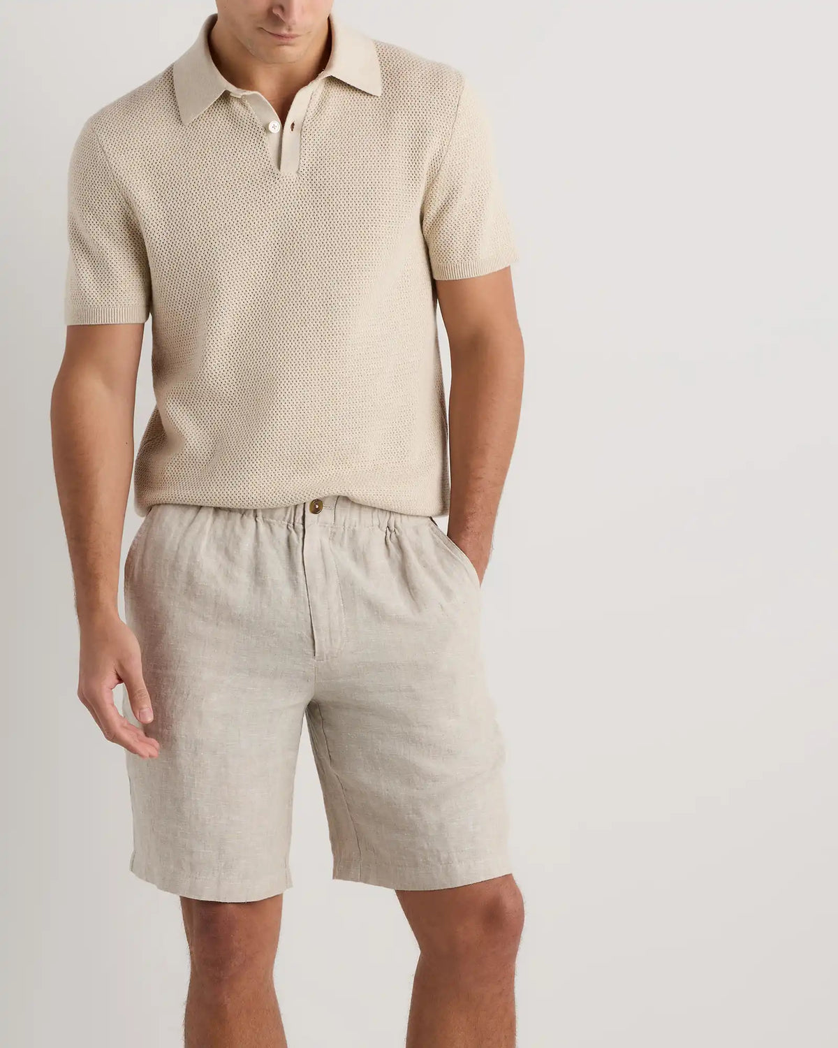 100% European Linen Shorts - 9"