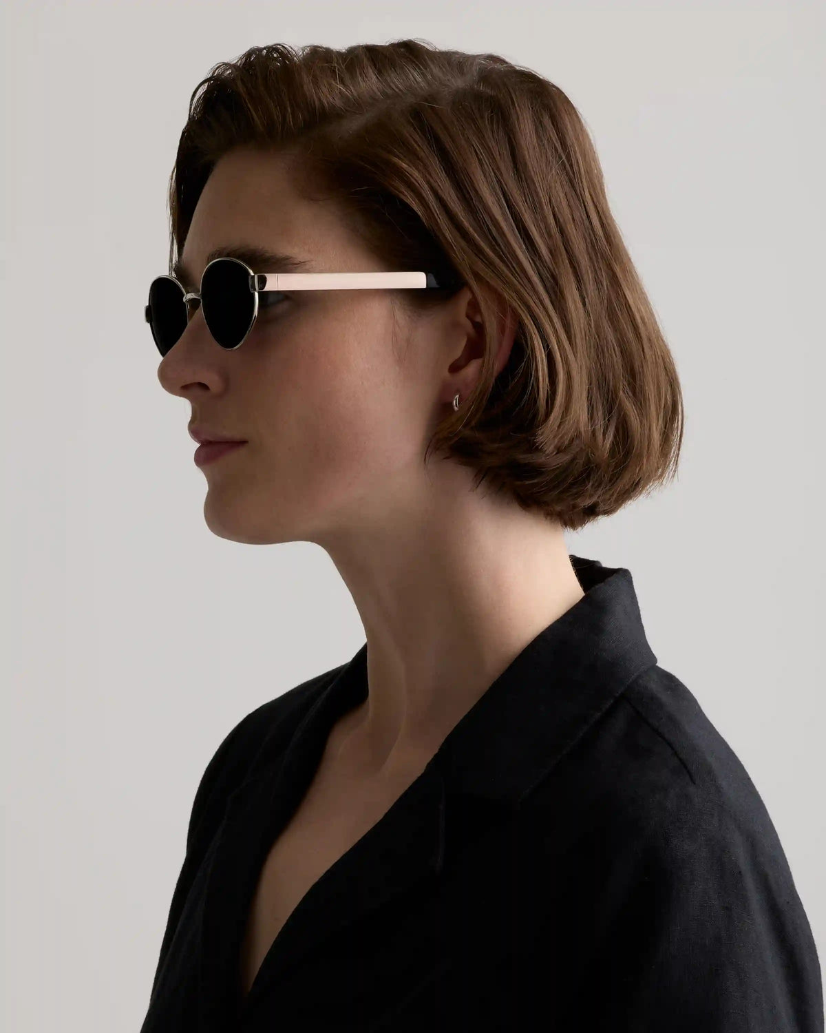 Monaco Polarized Stainless Steel Sunglasses