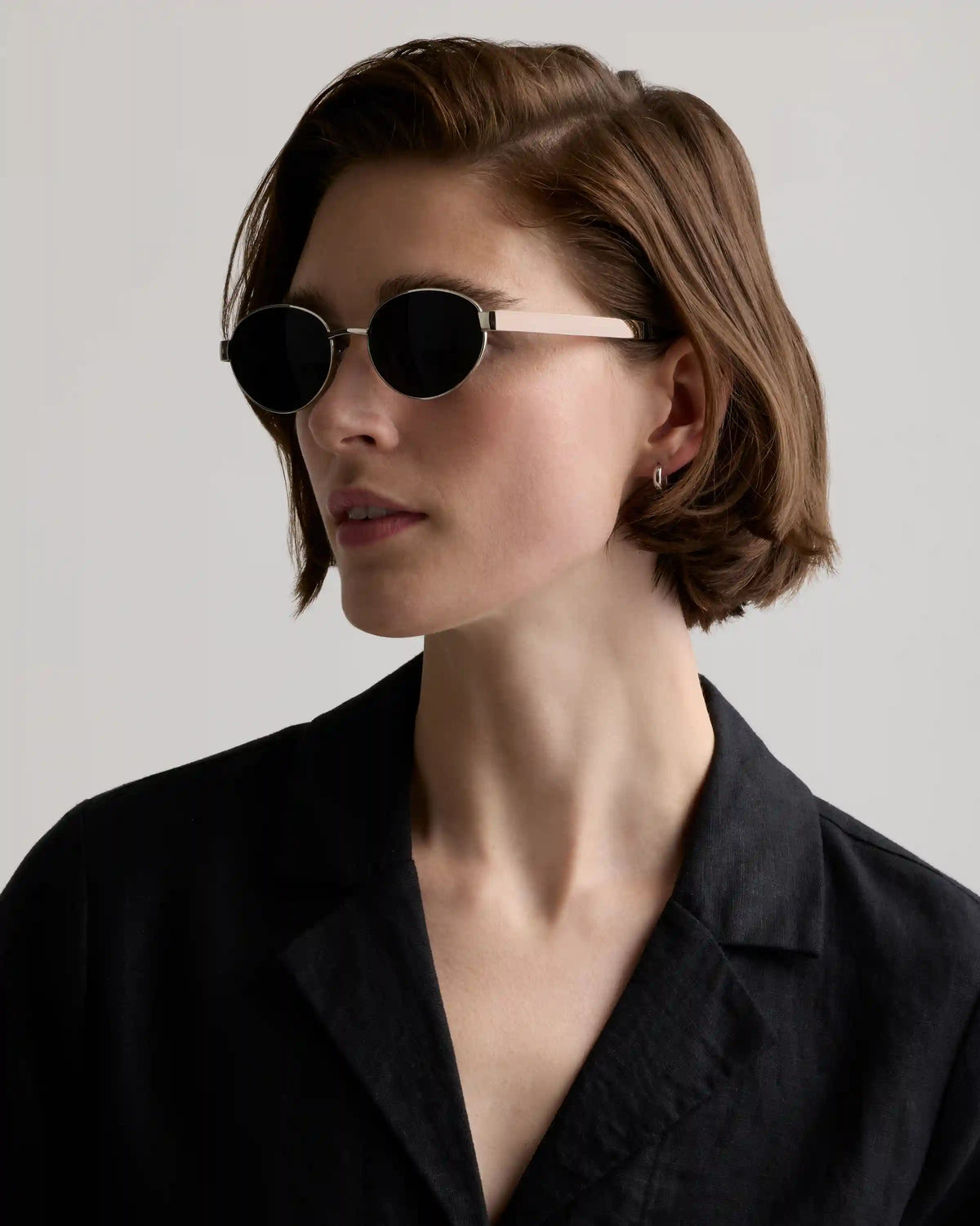 Monaco Polarized Stainless Steel Sunglasses